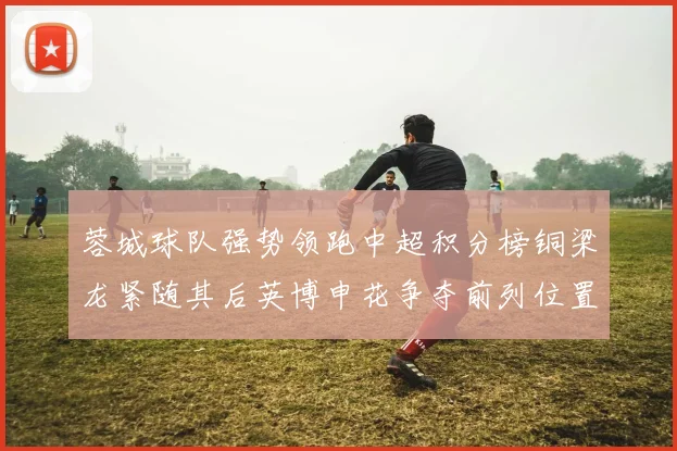 蓉城球队强势领跑中超积分榜铜梁龙紧随其后英博申花争夺前列位置